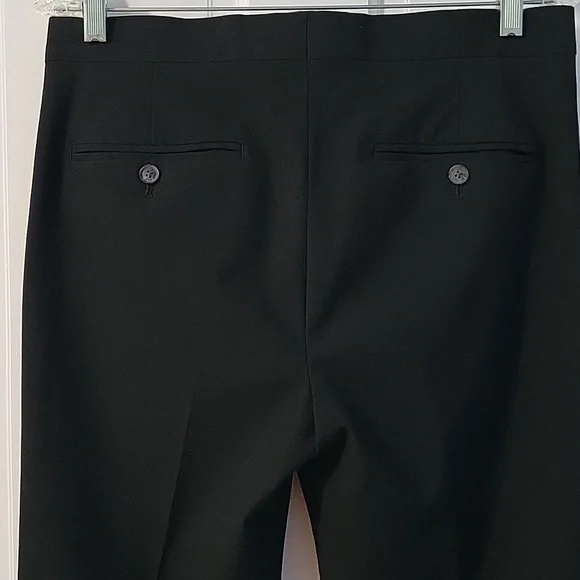J. Ferrar Black Slim Tuxedo Style Dress Pants 30 X 32 - Picture 4 of 12